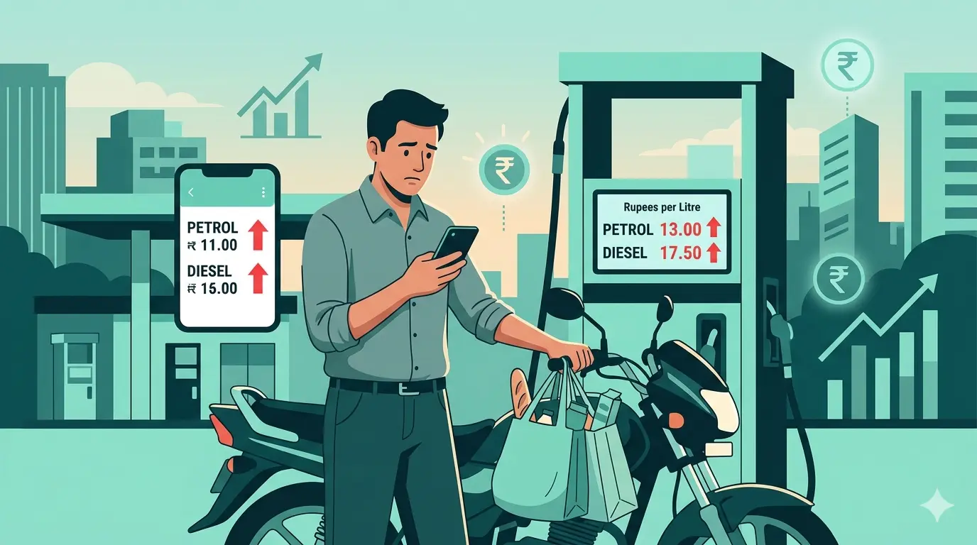 Rising petrol and diesel prices putting pressure on the monthly budget of the common man.
